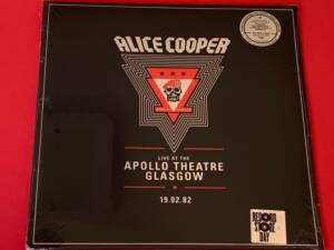 ALICE COOPER " LIVE AT THE APOLLO THEATRE GLASGOW 19.02.82 " 2 LP, EDICIÓN LIMITADA