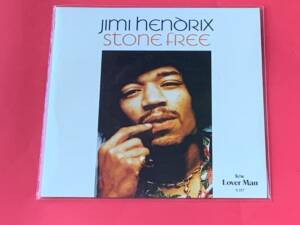 JIMI HENDRIX " STONE FREE / LOVERMAN " 1 SINGLE. EDICIÓN LIMITADA