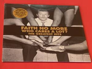 FAITH NO MORE " WHO CARES A LOT? THE GREATEST HITS " 2 LP. VINILOS DORADOS