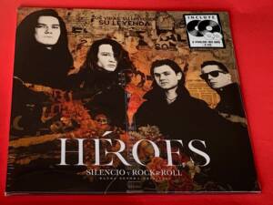 HÉROES DEL SILENCIO " SILENCIO Y ROCK & ROLL " 2 LP + 2 CD