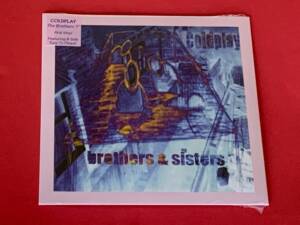 COLDPLAY " THE BROTHERS " 1 SINGLE, VINILO ROSA