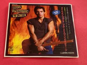 BRUCE SPRINGSTEEN " I'M ON FIRE " 1 SINGLE . EDICIÓN JAPÓN. VER DESCRIPCIÓN