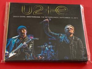 U2 "ZIGGO DOME, AMSTERDAM, THE NETHERLANDS, SEPTEMBER 13, 2015 " 2 CD, EDICIÓN COLECCIONISTA