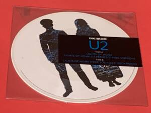 U2 " LIGHTS OF HOME " 1 MAXI - LP, PICTURE DISC
