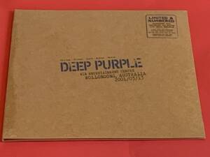DEEP PURPLE " LIVE IN WOLLONGONG 2001 " 3 LP. ED. LIMITADA .VINILOS AZUL TRANSPARENTE
