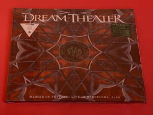 DREAM THEATER " MASTER OF PUPPETS - LIVE IN BARCELONA 2002 " 2 LP + 1 CD. ED. LIMITADA VINILOS DORADOS