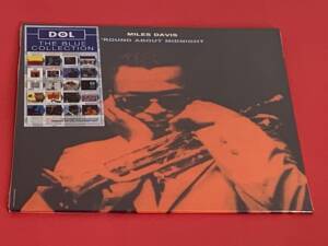 MILES DAVIS " 'ROUND ABOUT MIDNIGHT " 1 LP. VINILO AZUL. 180 GR.