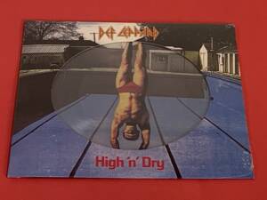 DEF LEPPARD " HIGH 'N' DRY " 1 LP PICTURE DISC. ED. LIMITADA