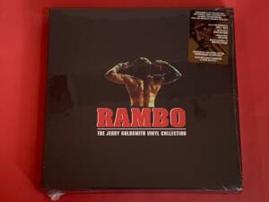 BANDA SONORA ORIGINAL " RAMBO: THE JERRY GOLDSMITH VINYL COLLECTION " 5 LP. ED. LIMITADA. VINILOS DE COLOR