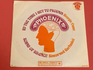 SIMON & GARFUNKEL " THE SOUND OF SILENCE " 1 SINGLE 7". ED. ESPECIAL PARA U.K.
