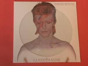 DAVID BOWIE " ALADDIN SANE " 1 PICTURE DISC. LIMITED EDITION 50TH ANNIVERSARY