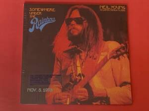 NEIL YOUNG " SOMEWHERE UNDER THE RAINBOW " 2 LP. LIVE FROM LONDON '73