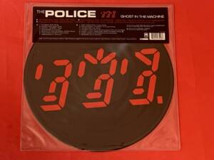 THE POLICE " GHOST IN THE MACHINE " 1 PICTURE DISC. LIMITED EDITION