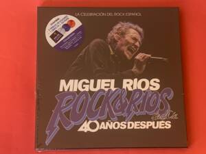 MIGUEL RIOS " ROCK & RIOS AND CIA - 40 AÑOS DESPUÉS " 3 LP + 1 LIBRO. ED. LIMITADA. VINILOS DE COLOR