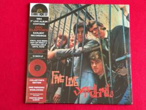 THE YARDBIRDS " FIVE LIVE YARBIRDS " 1 LP. ED. LIMITADA. VINILO DE COLOR. RSD '24