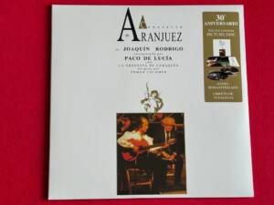 PACO DE LUCIA " CONCIERTO DE ARANJUEZ " 1 PICTURE DISC. LIMITED EDITION 30TH ANNIVERSARY.