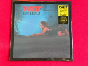 RATT " OUT OF THE CELLAR " 1 LP + 1 SINGLE 7". ED. LIMITADA 40 ANIVERSARIO. VINILO DE COLOR