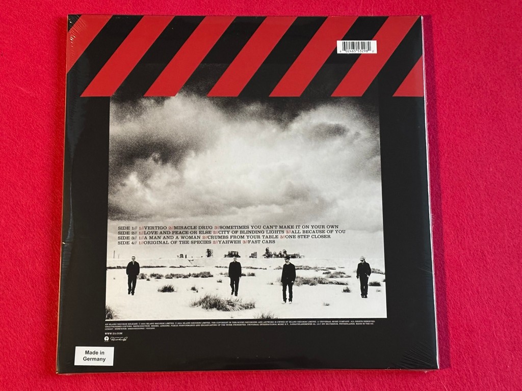 U2 " HOW TO DISMANTLE AN ATOMIC BOMB " 2LP. 20TH anniversary edition. REMASTERED - Image 3