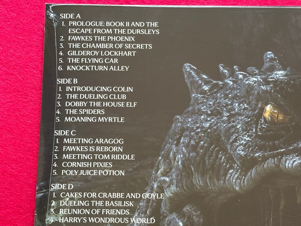 OST " HARRY POTTER Y LA CÁMARA SECRETA " 2 LP. LIMITED EDITION. CLEAR VINYL RSD 25 - Image 4