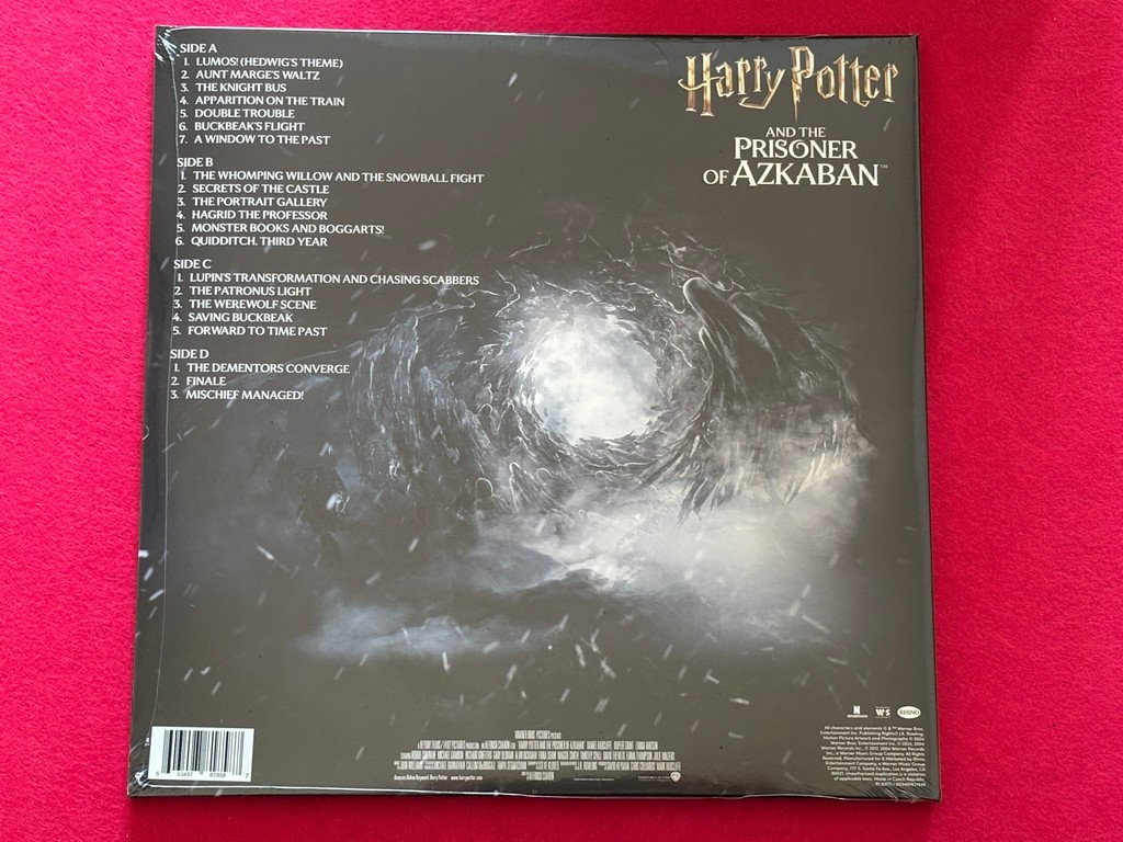 OST " HARRY POTTER AND THE PRISIONER OF AZKABAN " 2 LP. LIMITED EDITION. CLEAR VINYL RSD 25 - Image 3