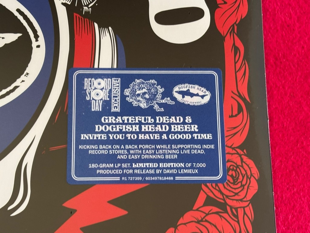 GRATEFUL DEAD " ON A BACK PORCH VOL. 1 " 1 LP. ED. LIMITADA. VINILO 180 GR. RSD 25 - Imagen 2