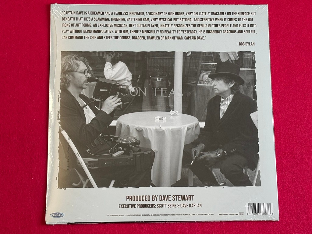 DAVE STEWART " DAVE DOES DYLAN " 1 LP. LIMITED EDITION. RSD 2025 - Image 4