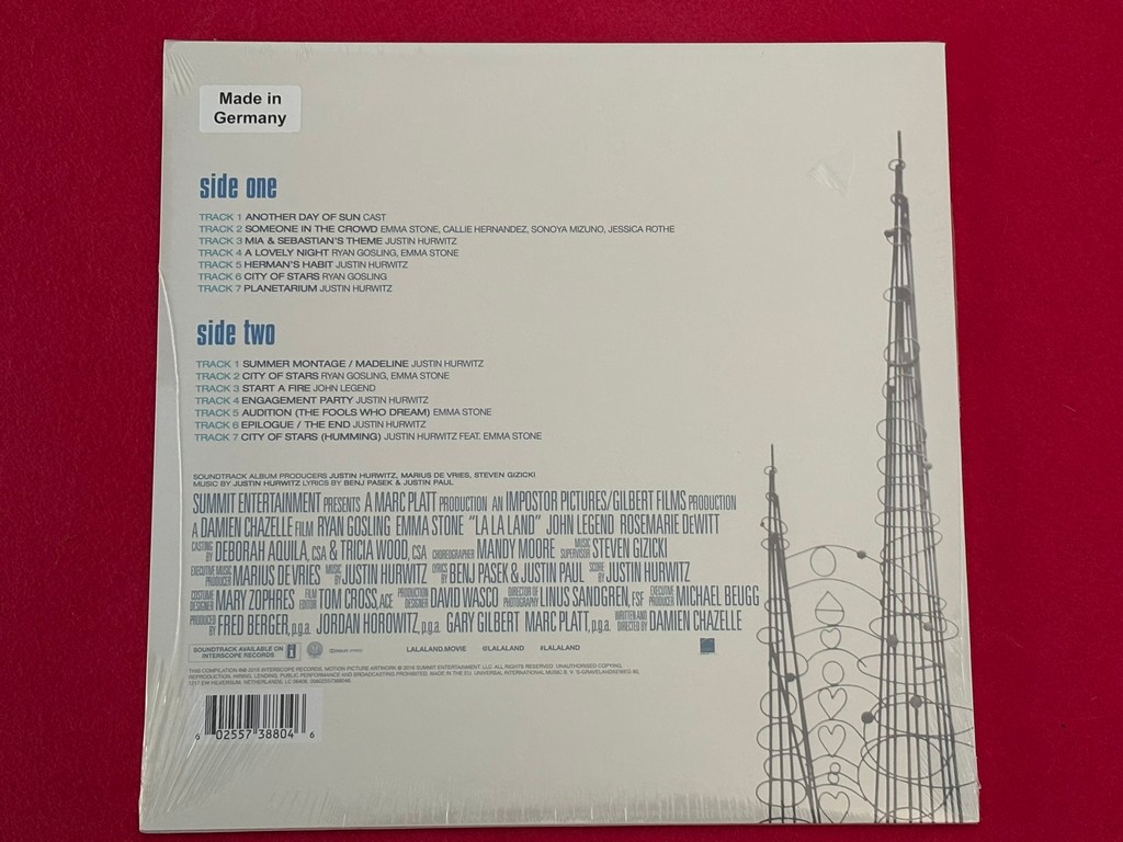 BANDA SONORA ORIGINAL " LA LA LAND " 1 LP. - Image 3