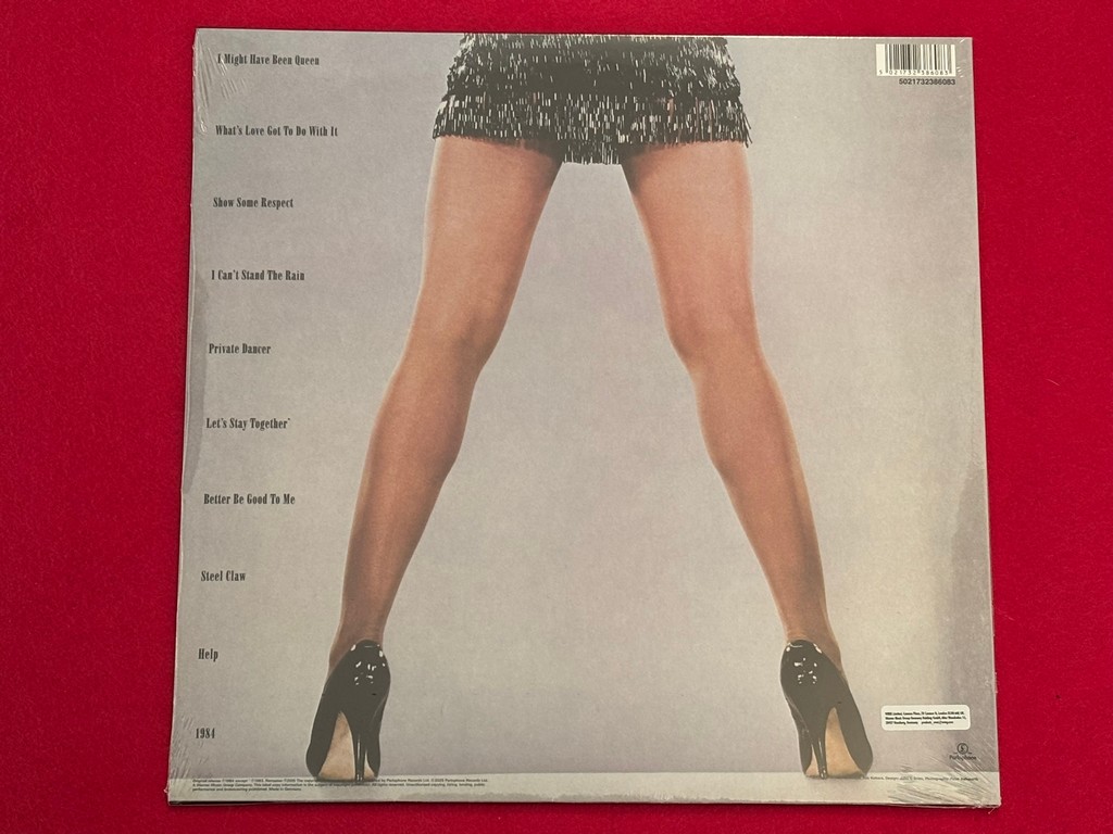 TINA TURNER " PRIVATE DANCER " 1 LP PICTURE DISC. ED. LIMITADA 40 ANIVERSARIO. - Imagen 3
