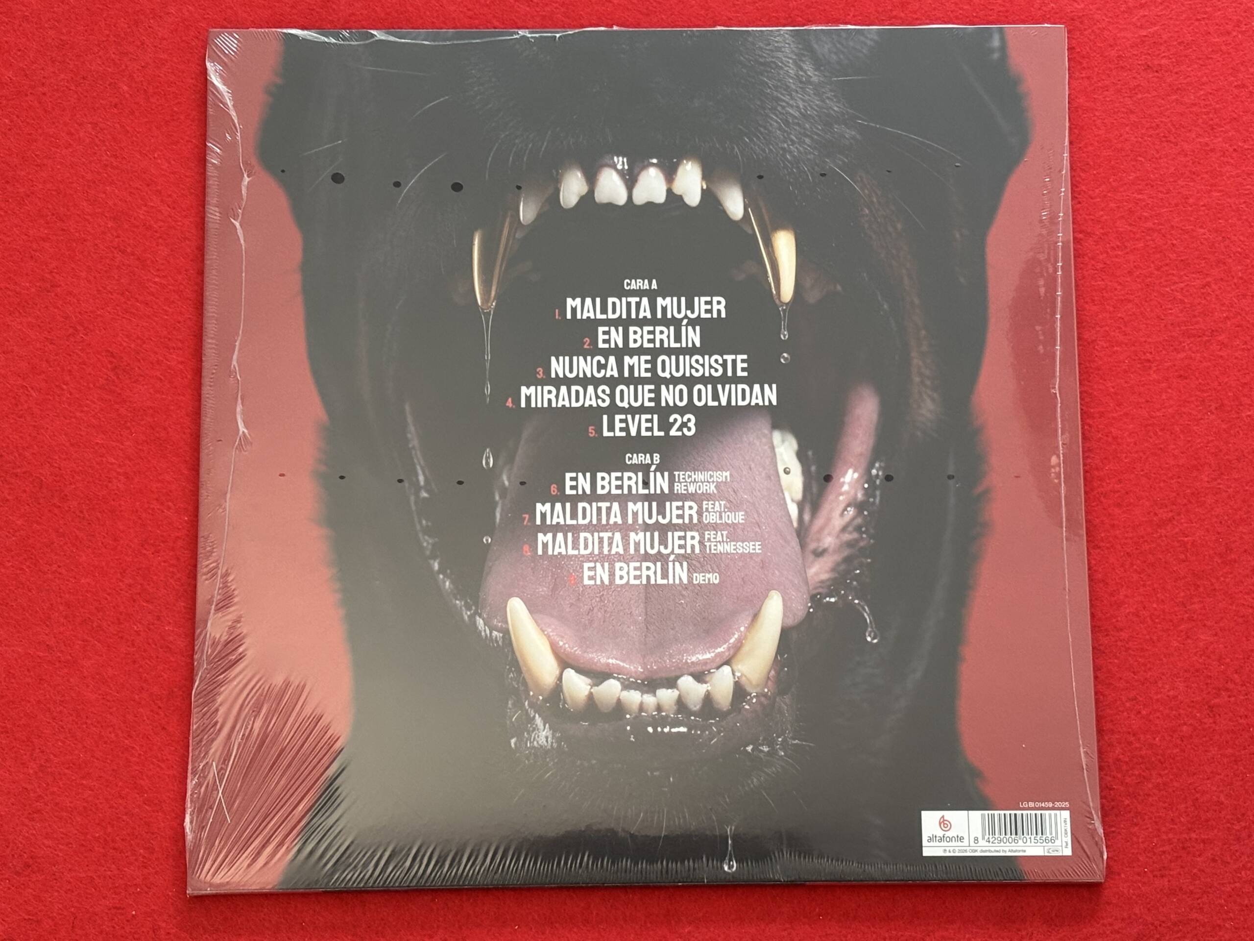 OBK " VÉRTIGO " 1 LP. - Image 2