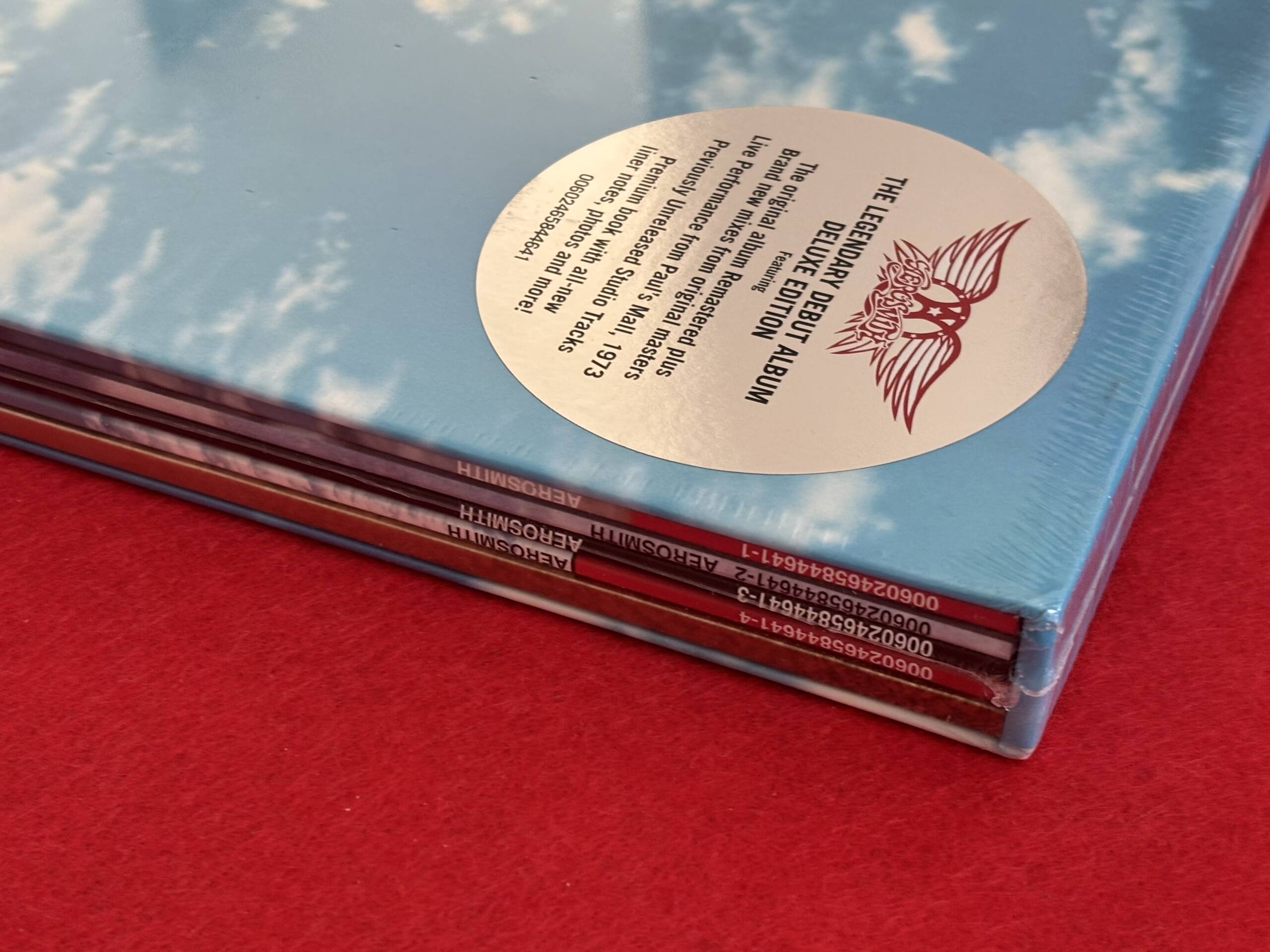 AEROSMITH " AEROSMITH ( LEGENDARY EDITION ) " 4 LP. 1 LIBRO. ED. LIMITADA DELUXE - Imagen 4