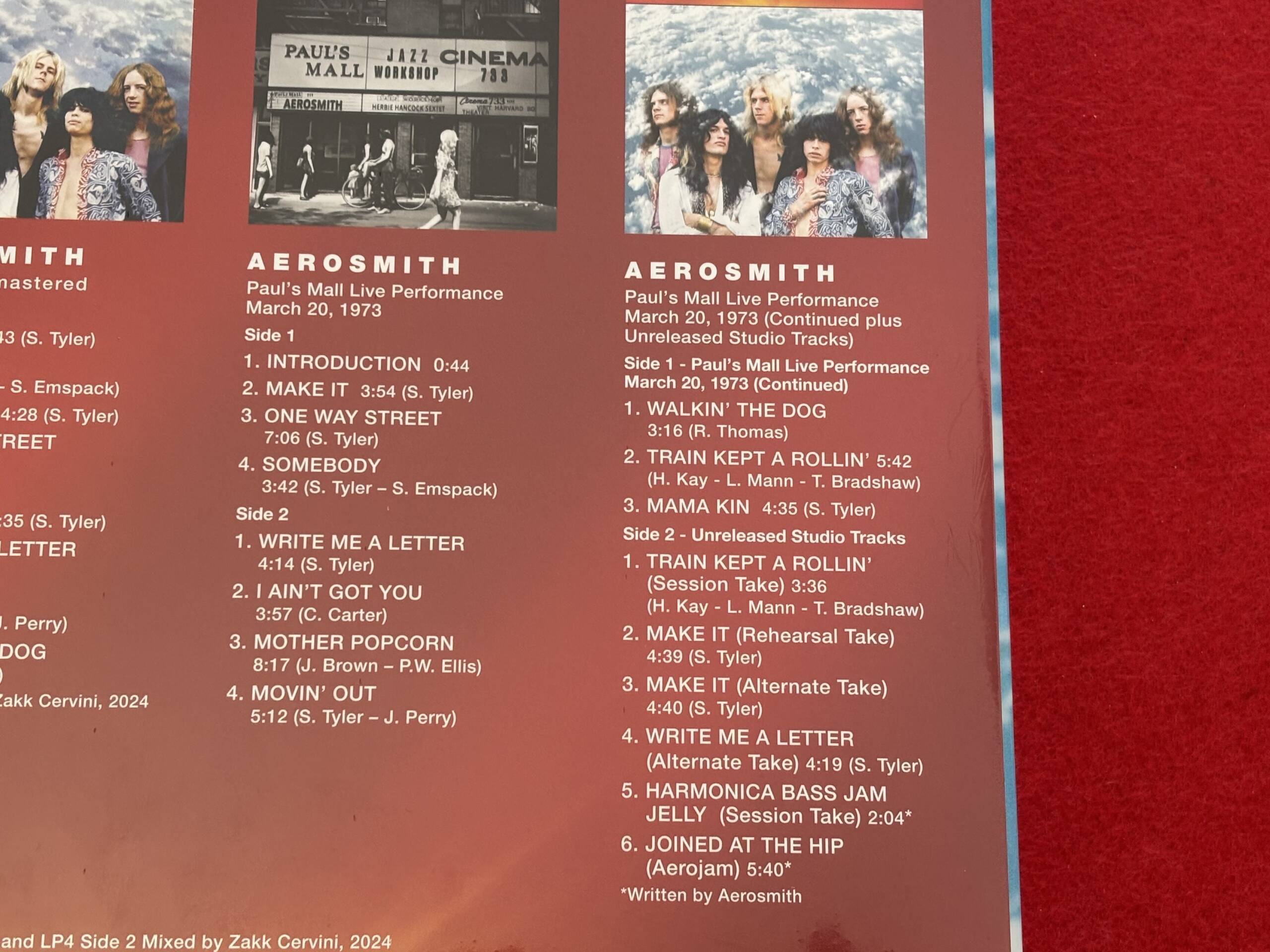 AEROSMITH " AEROSMITH ( LEGENDARY EDITION ) " 4 LP. 1 LIBRO. ED. LIMITADA DELUXE - Imagen 7