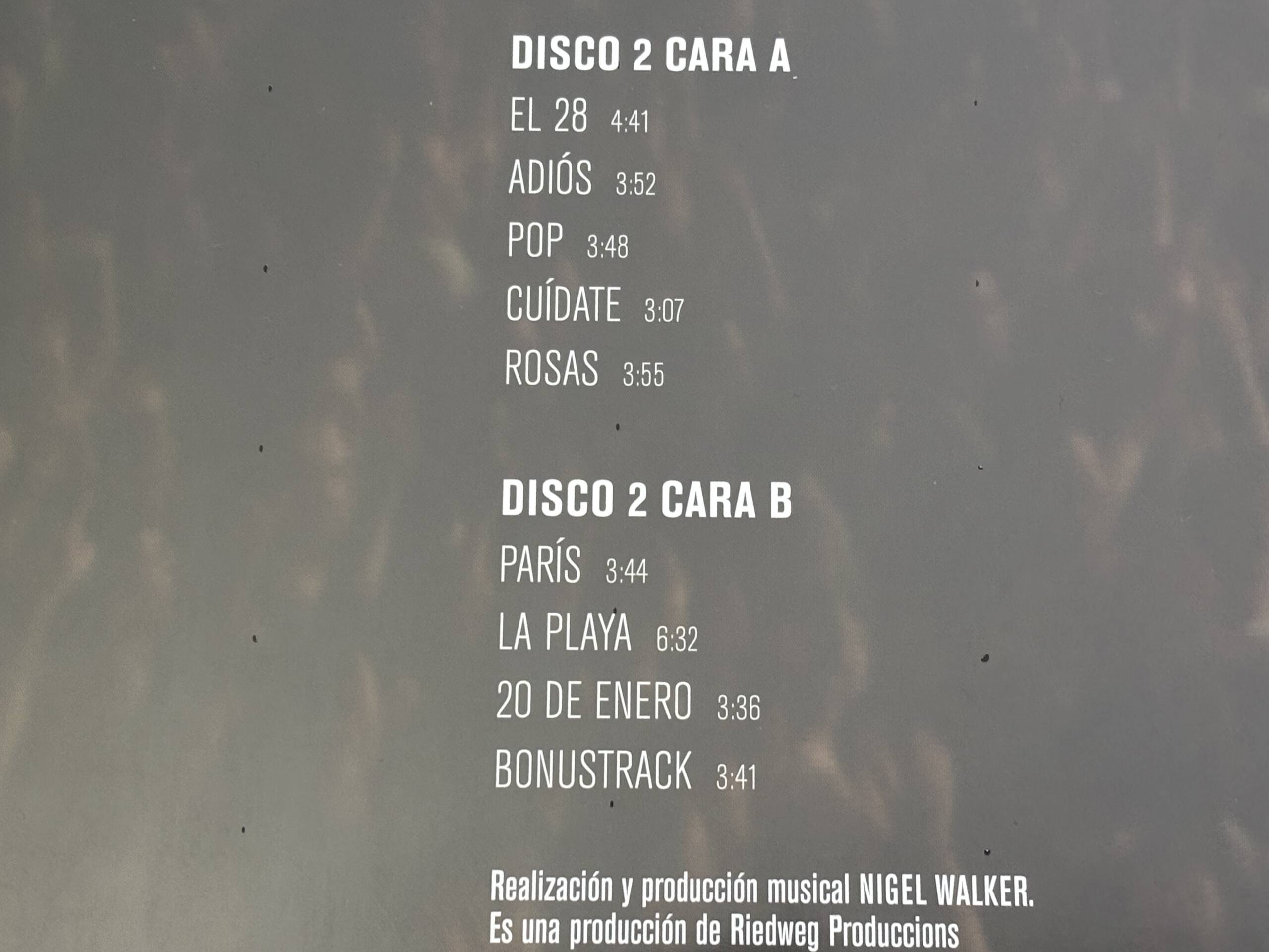 LA OREJA DE VAN GOGH " EN DIRECTO - LO QUE TE CONTÉ MIENTRAS TE HACÍAS LA DORMIDA " 2 LP. - Image 4