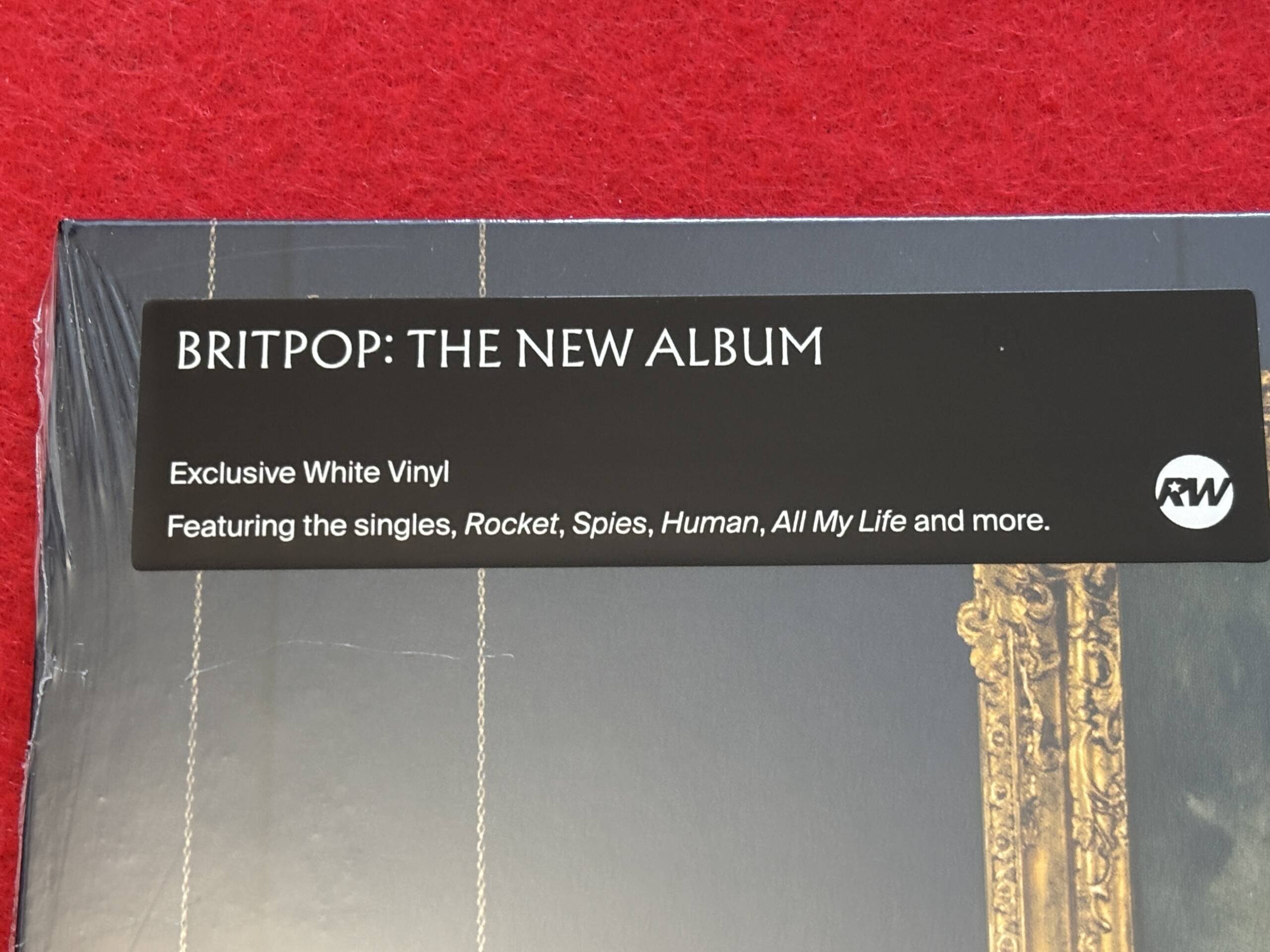 ROBBIE WILLIAMS " BRITPOP " 1 LP. LIMITED EDITION. WHITE VINYL - Image 2