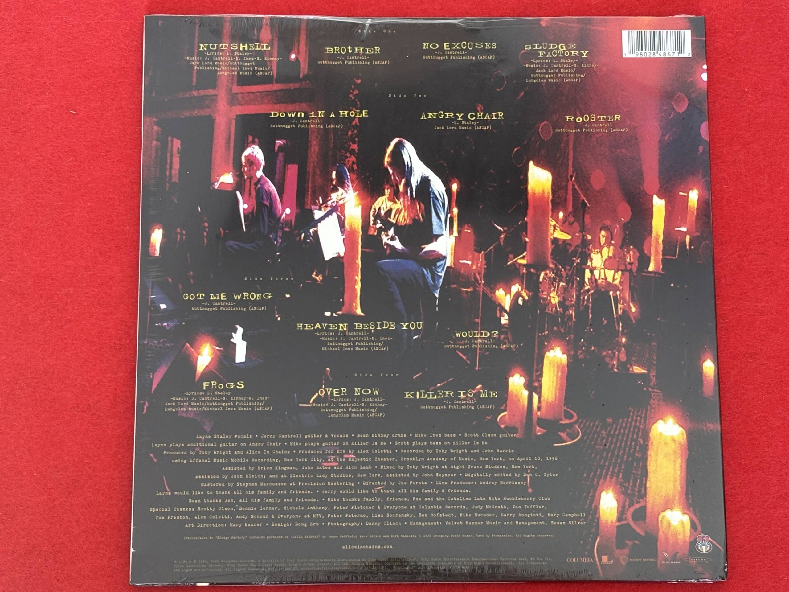 ALICE IN CHAINS " MTV UNPLUGGED " 2 LP. - Image 3